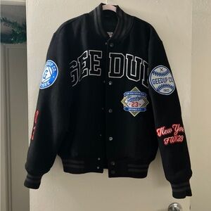 Black Varsity Jacket